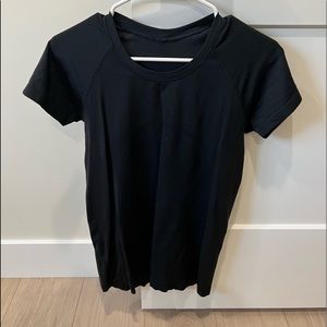 Black Lululemon Swiftly Tech Tee